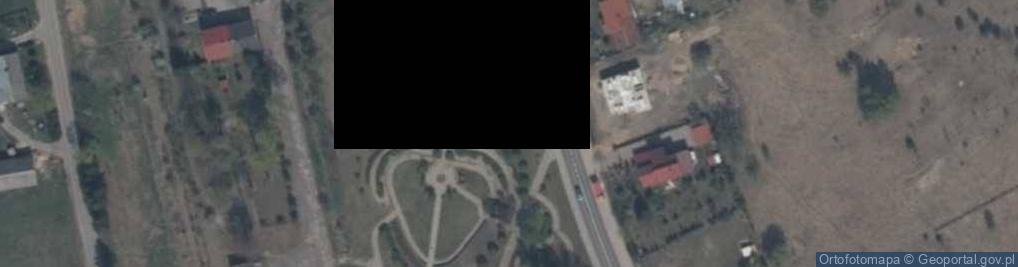 Zdjęcie satelitarne Dęby Pamięci