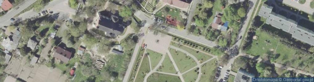 Zdjęcie satelitarne Jana Pawła II
