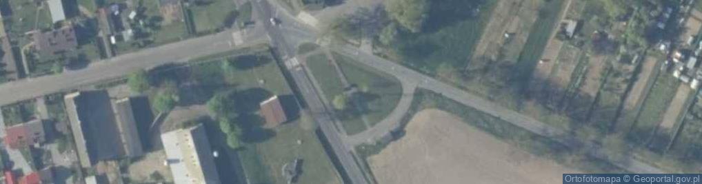 Zdjęcie satelitarne Kamień pamiątkowy 50-lecie Witkowa