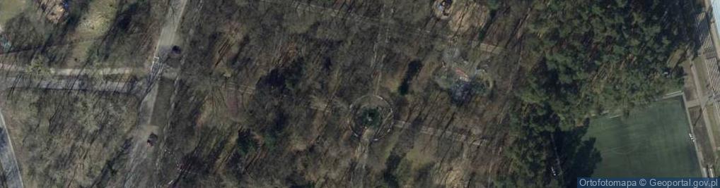 Zdjęcie satelitarne Kamień Pamięci