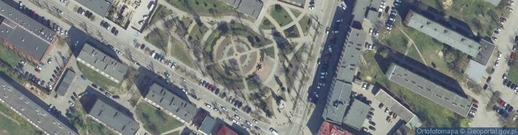 Zdjęcie satelitarne Katyń - Twer - Charków w 60 rocznicę zbrodni