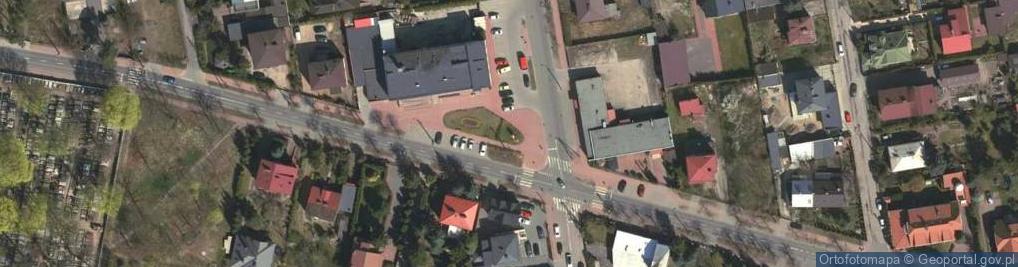 Zdjęcie satelitarne Kobyła - symbol miasta