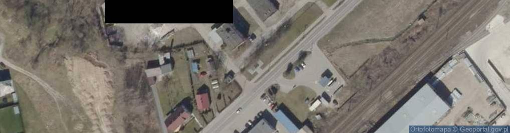 Zdjęcie satelitarne Krzyż Sybiraków