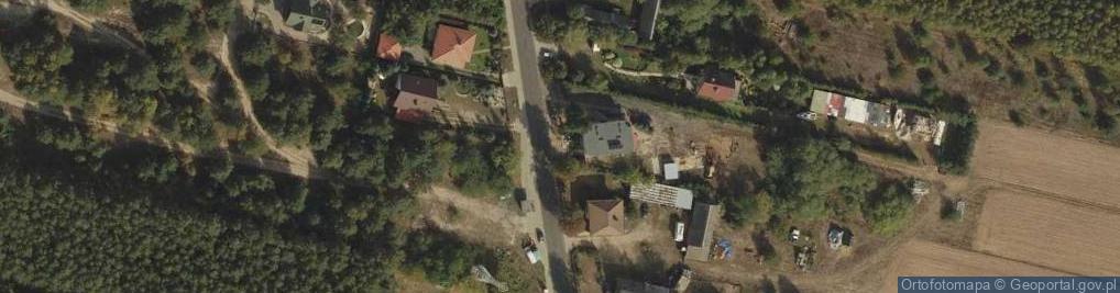 Zdjęcie satelitarne ku pamięci Ofiar Hitlerowskich