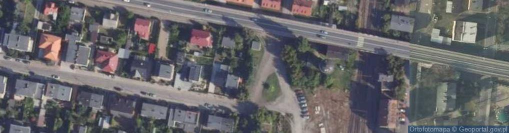 Zdjęcie satelitarne Miejsce męczęństwa i mordów dokonanych na Polakach i Obywatelac