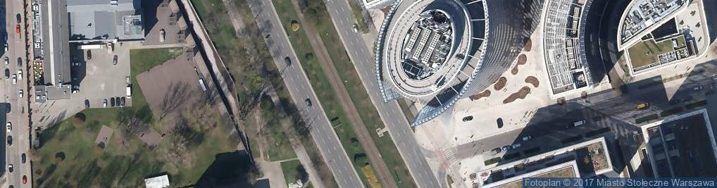 Zdjęcie satelitarne Miejsce pamięci narodowej