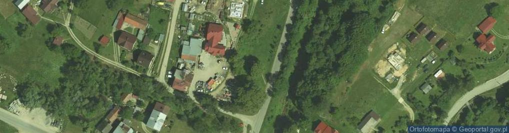 Zdjęcie satelitarne Miejsce pamięci narodowej