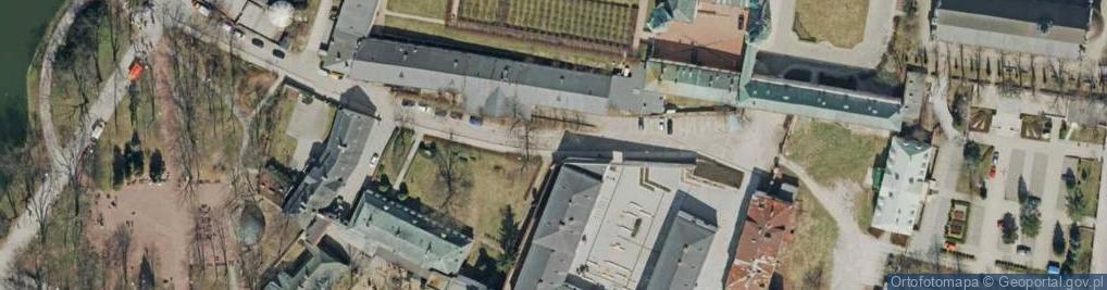 Zdjęcie satelitarne Miejsce Pamięci Narodowej