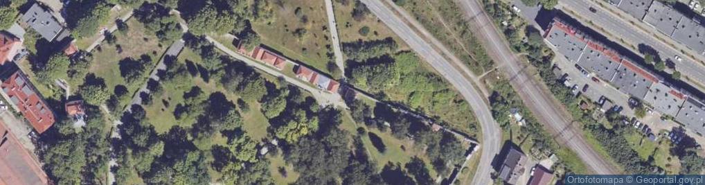 Zdjęcie satelitarne Mogiła