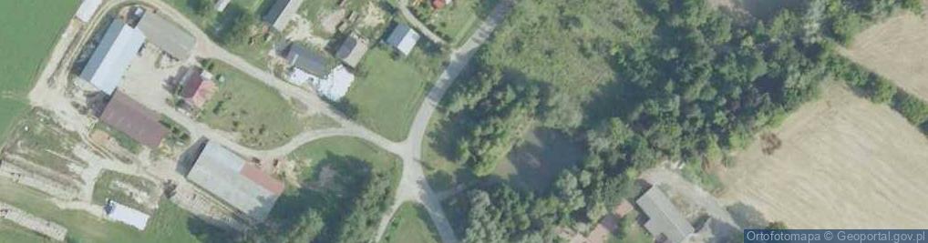 Zdjęcie satelitarne Na cześć Witolda Gombrowicza w miejscu Jego urodzenia