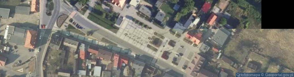 Zdjęcie satelitarne Nadanie Nekli praw miejskich