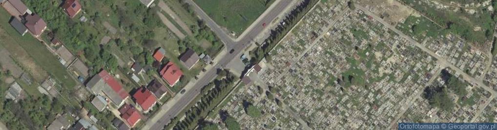 Zdjęcie satelitarne Obelisk i Tablica Pamiatkowa poswiecona pamieci ks. Jerzego Pop