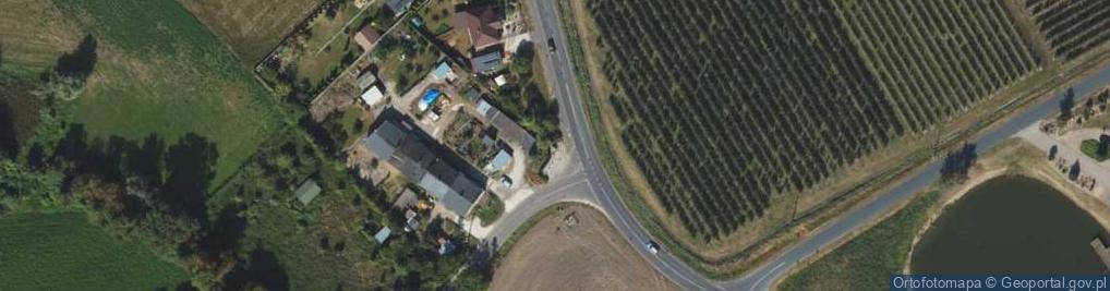 Zdjęcie satelitarne Obelisk ku czci pomordowanych przez hitlerowców mieszkańców Wil