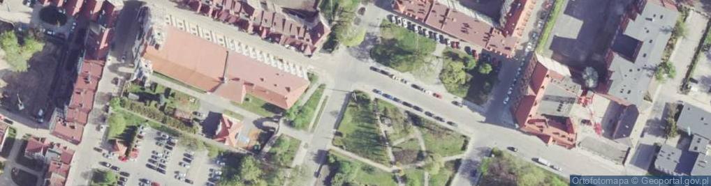 Zdjęcie satelitarne Ofiar Zbrodni Katyńskiej
