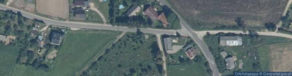 Zdjęcie satelitarne Ofiarom Barbarzyństwa Hitlerowskiego składają hołd mieszkańcy g