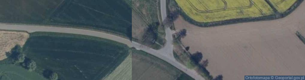 Zdjęcie satelitarne Ofiarom Obozu Statthof