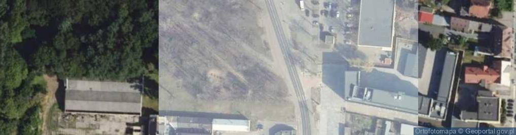 Zdjęcie satelitarne Ofiarom smoleńska oficerom wojska polskiego