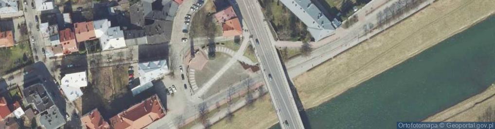 Zdjęcie satelitarne Orląt Przemyskich