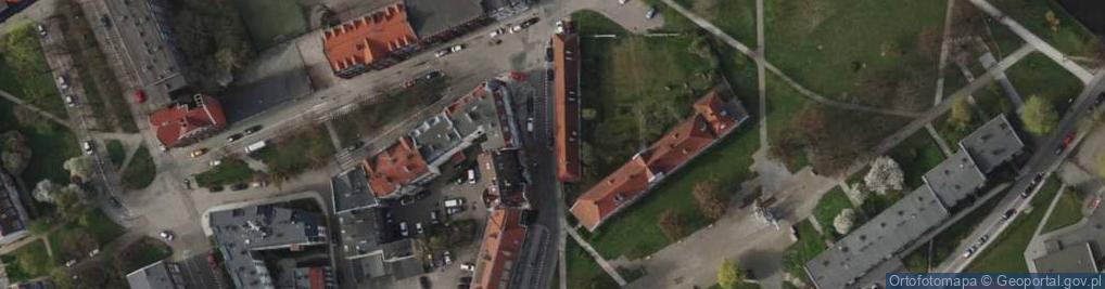 Zdjęcie satelitarne Pamięci Hansa Wichmana