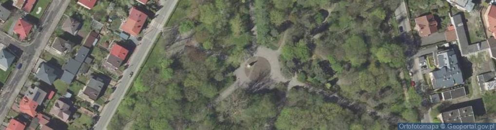 Zdjęcie satelitarne Pamięci Jakuba Wagi