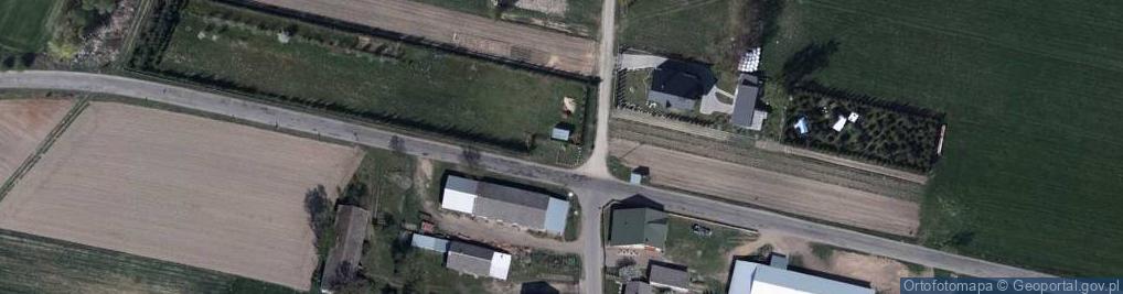 Zdjęcie satelitarne Pamięci mieszkańców, którzy zgineli w wyniku działań wojennych