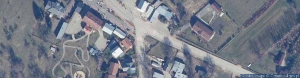 Zdjęcie satelitarne Pamięci poległych żołnierzy