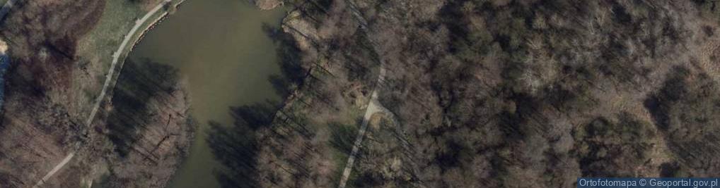 Zdjęcie satelitarne Pamięci RTS - Widzew
