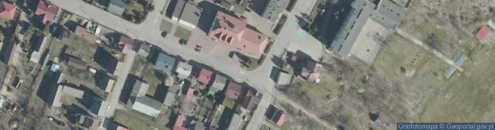 Zdjęcie satelitarne Pamięci Żołnierzy Armii Krajowej Placówki Wizna