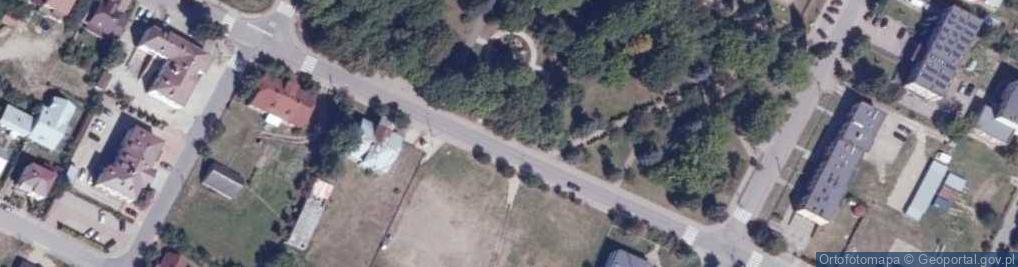 Zdjęcie satelitarne Park miejski im. Józefa Piłsudskiego