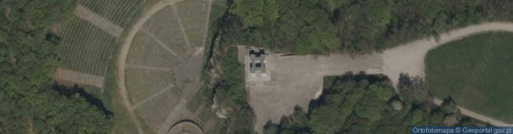 Zdjęcie satelitarne Poległych w Powstaniach Śląskich