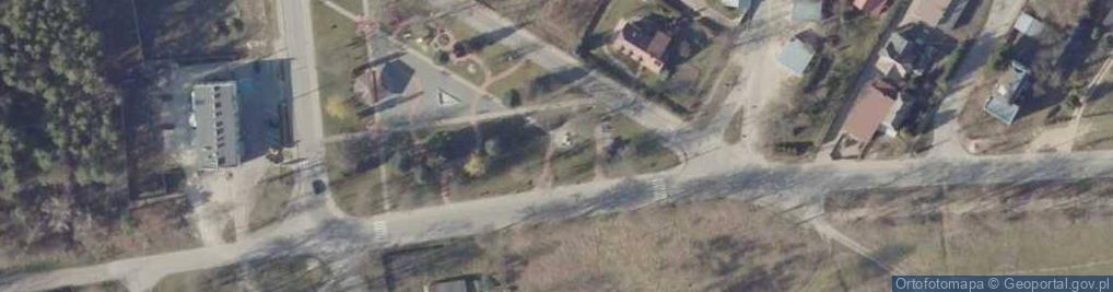 Zdjęcie satelitarne Poległym i Pomordowanym w II Wojnie Światowej