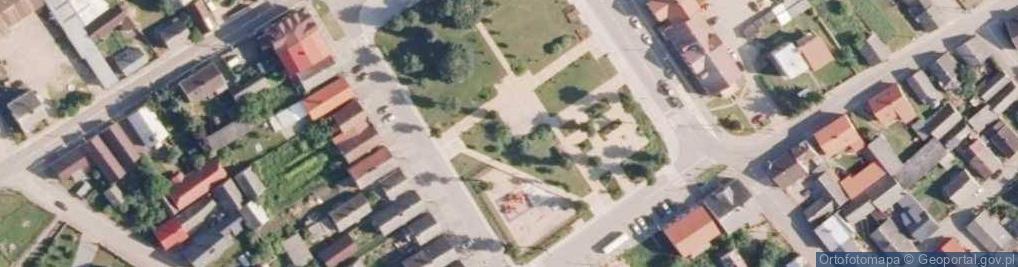 Zdjęcie satelitarne Poległym w walce o obronę tych ziem w czasie I Wojny Światowej