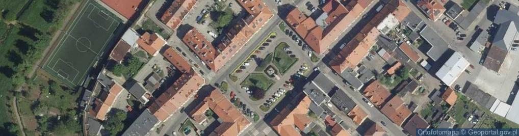 Zdjęcie satelitarne Poległym w walce o wolność Polski