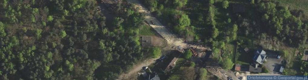 Zdjęcie satelitarne Poległym walczącym z okupantem w II Wojnie Światowej