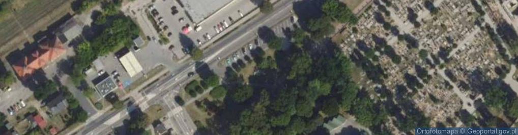 Zdjęcie satelitarne Poległym za Ojczyznę
