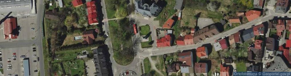 Zdjęcie satelitarne Poległym za wojną i sprawiedliwą Polskę