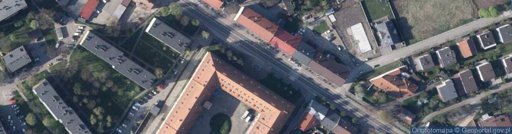 Zdjęcie satelitarne Poległym Za Wolność 1918-1920
