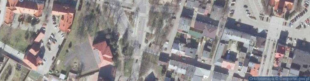 Zdjęcie satelitarne Poległym za Wolność i Ojczyznę