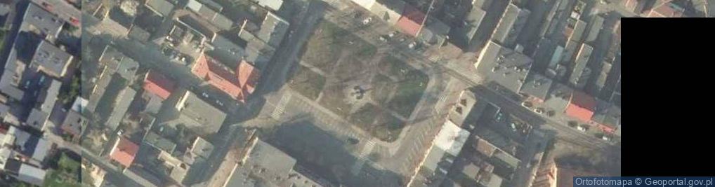 Zdjęcie satelitarne Poległym za Wolność Ojczyzny