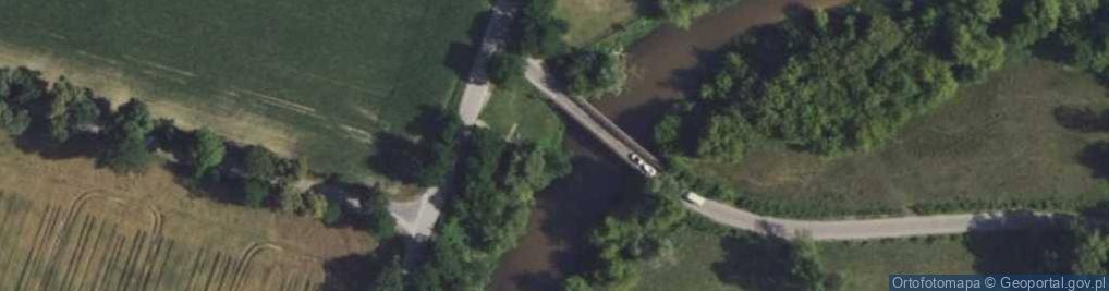 Zdjęcie satelitarne Poległym żołnierzom Armii Poznań Pomorze we wrześniu 1939r.
