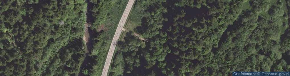 Zdjęcie satelitarne Poległym żołnierzom LWP-WOP-KBW