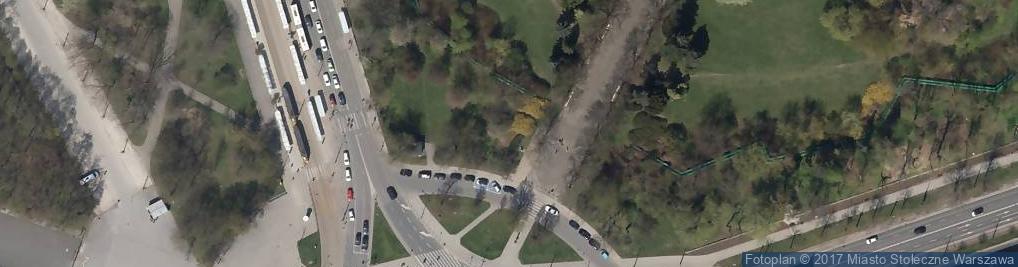 Zdjęcie satelitarne Polskim ofiarom zamachu z 11 września 2001 roku