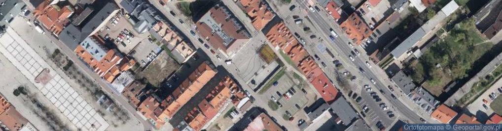 Zdjęcie satelitarne Pomnik 13 Straconych