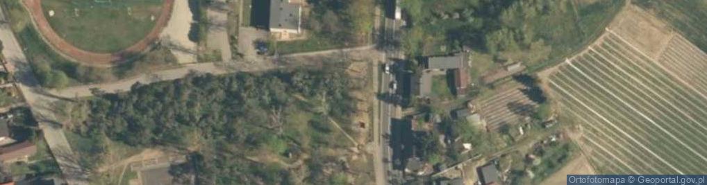 Zdjęcie satelitarne Pomnik 700-lecia miasta Warty