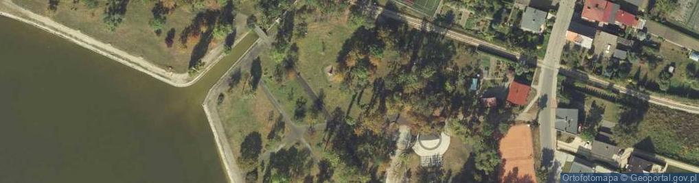 Zdjęcie satelitarne Pomnik 700 - lecia nadania praw miejskich Żninowi