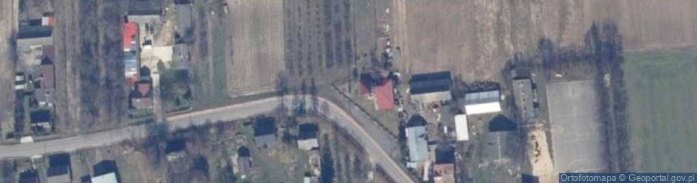 Zdjęcie satelitarne pomnik Antoniego Krawczyka