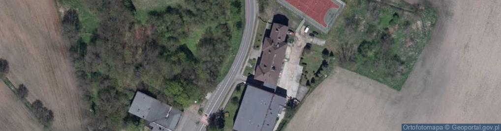 Zdjęcie satelitarne Pomnik będący symbolem pamięci o mieszkańcach Czuchowa poległyc