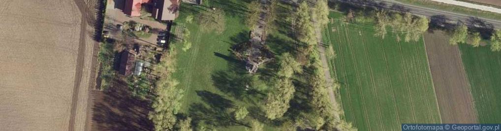 Zdjęcie satelitarne Pomnik bitwy pod Płowcami