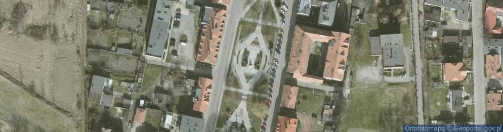 Zdjęcie satelitarne Pomnik Bohaterom Walk o Wolność Ojczyzny