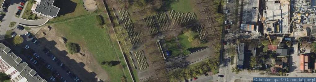 Zdjęcie satelitarne Pomnik Bohaterów Zaspa , Ofiar II Wojny Światowej